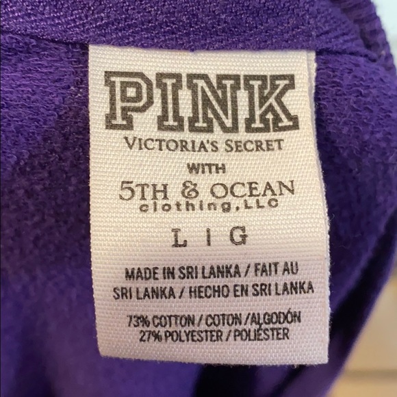 Victoria's Secret PINK U- Albany Sweater Large - Picture 9 of 9